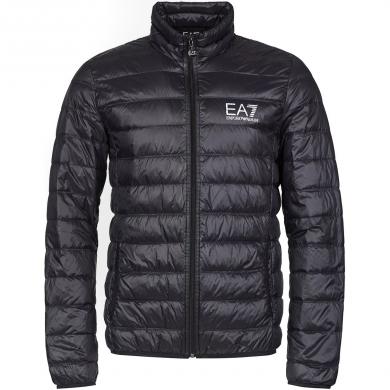 ES7 vīriešu melnā dūnu jaka Down jacket