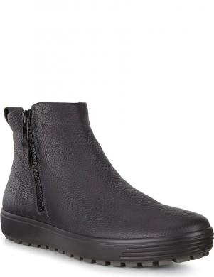 ECCO vīriešu melni zābaki ar siltinājumu Soft 7 trend booties