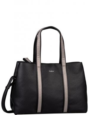 GABOR sieviešu melna rokassomiņa ANINA tote bag