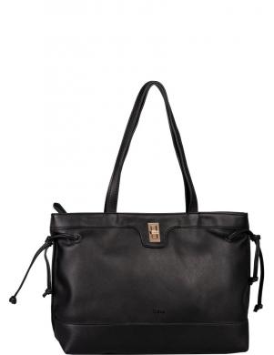 GABOR sieviešu melna rokassomiņa LOREEN tote bag