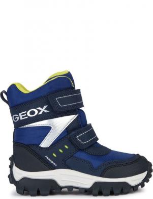 GEOX bērnu zili zābaki zēniem HIMALAYA ABX BOOTIES