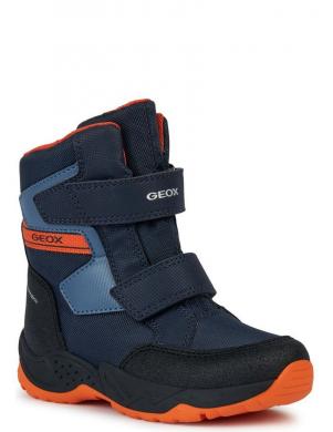 GEOX bērnu zili zābaki zēniem SENTIERO ABX BOOTIES