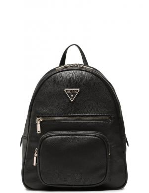 GUESS sieviešu melna mugursoma ECO ELEMENTS SMALL BBACKPACK