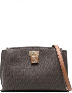 MICHAEL KORS sieviešu brūna plecu soma MD messenger bag