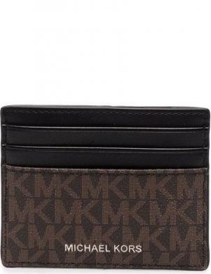 MICHAEL KORS vīriešu brūns maks Tall card case