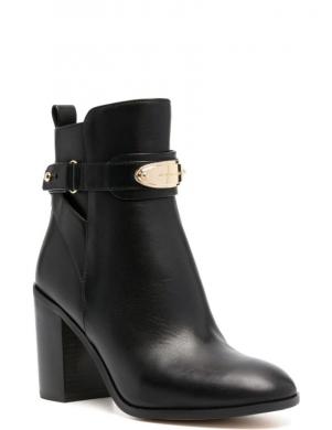 MICHAEL KORS sieviešu melni zābaki DARCY HEELED BOOTIE