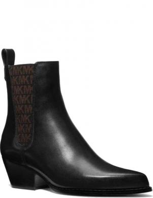 MICHAEL KORS sieviešu melni zābaki KINLEE BOOTIE