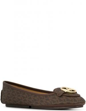 MICHAEL KORS sieviešu brūni mokasīni LILLIE MOCcasins