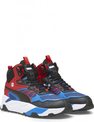 PUMA vīriešu melni zābaki BMW MMS Trinity Mid booties