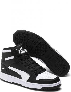 PUMA vīriešu melni zābaki Rebound LayUp SL booties