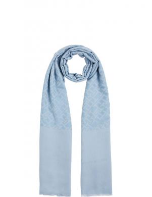 TOMMY HILFIGER sieviešu zila šalle Contemporary scarf mono