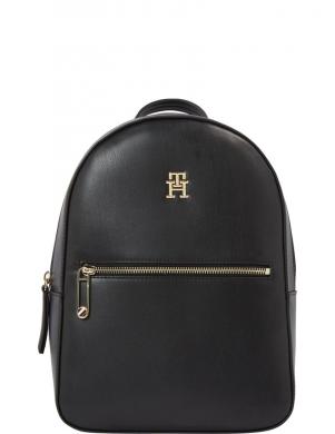 TOMMY HILFIGER sieviešu melna mugursoma Iconic backpack