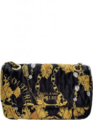 VERSACE JEANS CUTURE sieviešu melna rokassomiņa Thelma soft bag