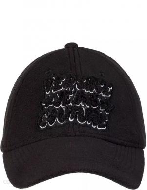 VERSACE JEANS CUTURE vīriešu melna cepure ar knābi Baseball  central sewing cap