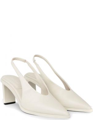 CALVIN KLEIN apavi sievietēm, Krēmīga/Smilšu, Heel slingback pump 70