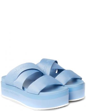 CALVIN KLEIN JEANS čības sievietēm, Zila, Flatform sandal webbing