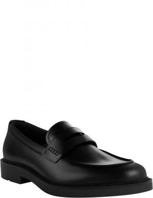 ECCO Loafer stila apavi vīriešiem, Melna, Metropole London loafers