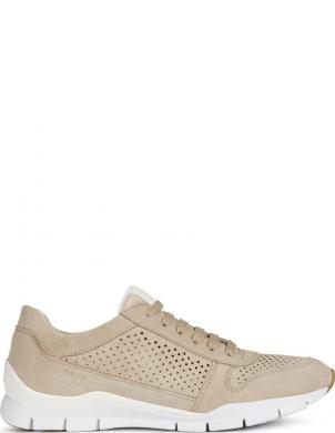 GEOX sieviešu brīvā laika apavi, Krēmīga/Smilšu, Sukie sneakers