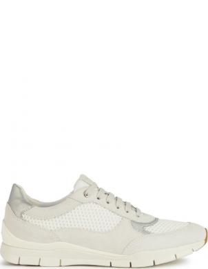 GEOX sieviešu brīvā laika apavi, Krēmīga/Smilšu, Sukie sneakers