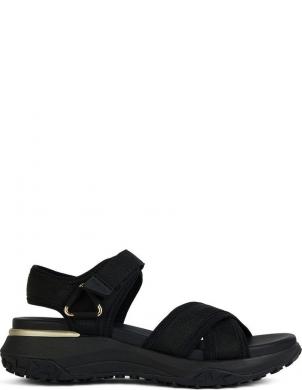 GEOX sandales sievietēm, Melna, Sorapis grip sandals