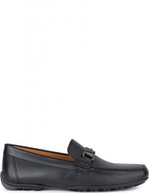 GEOX mokasinai vyrams, Melna, Kosmopolis grip moccasins
