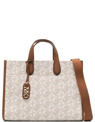 MICHAEL KORS rokassomiņa sievietēm, Krēmīga/Smilšu, Large grab tote