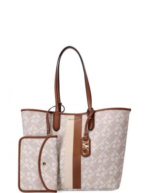 MICHAEL KORS rokassomiņa sievietēm, Krēmīga/Smilšu, Large ew open tote