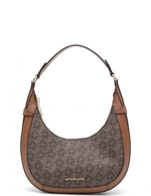 MICHAEL KORS plecu soma sievietēm, Brūna, Small crescent tz shoulder bag