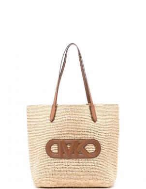 MICHAEL KORS rokassomiņa sievietēm, Krēmīga/Smilšu, Xl tote