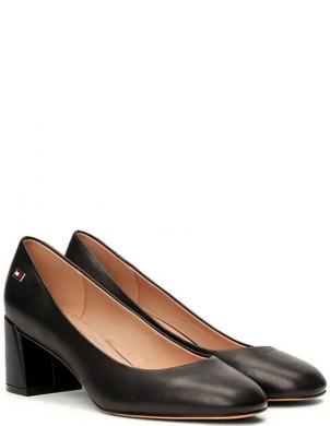 TOMMY HILFIGER apavi sievietēm, Melna, Mid heel block pump
