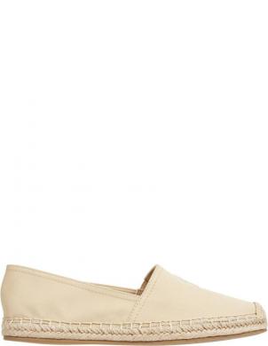 TOMMY HILFIGER kurpes sievietēm, Krēmīga/Smilšu, Embroidered flat espadrille