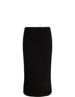 TOM TAILOR svārki sievietēm, Melna, midi skirt