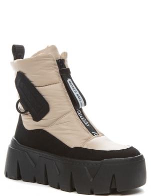 KEDDO apsildāmi zābaki meitenēm, Krēmīga/Smilšu, Booties