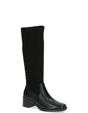 CAPRICE garie zābaki sievietēm, Melna, Boots