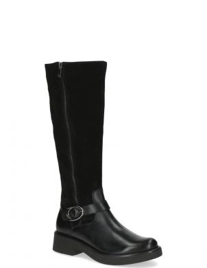 CAPRICE garie zābaki sievietēm, Melna, Boots