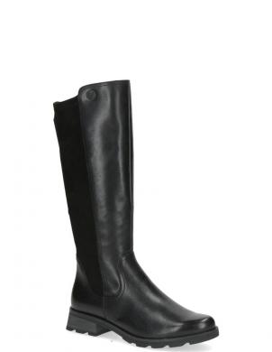 CAPRICE garie zābaki sievietēm, Melna, Boots