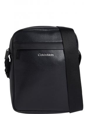 CALVIN KLEIN plecu soma vīriešiem, Melna, Must reporter