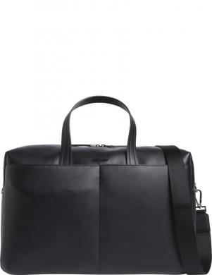 CALVIN KLEIN rokassomiņa vīriešiem, Melna, Clean essential weekender