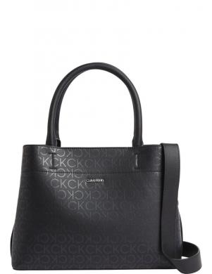 CALVIN KLEIN rokassomiņa sievietēm, Melna, Business medium tote
