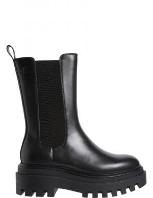 CALVIN KLEIN JEANS zābaki sievietēm, Melna, Flatform chelsea boot