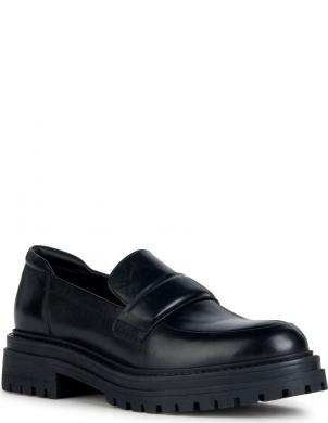 GEOX kurpes sievietēm, Melna, Iridea loafers