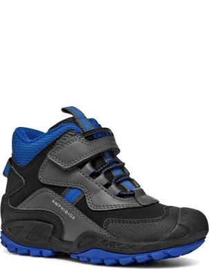 GEOX zābaki zēniem, Pelēka, New savage booties