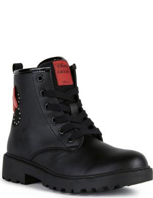 GEOX zābaki meitenēm, Melna, Casey booties
