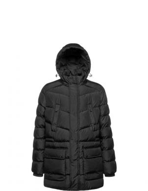 GEOX slaida jaka vīriešiem, Melna, Leitan jackets
