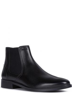 GEOX zābaki vīriešiem, Melna, Gladwin booties