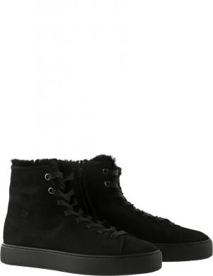 HOGL apsildāmi zābaki sievietēm, Melna, Teddy wm booties
