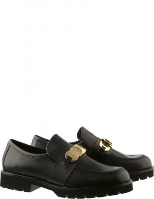 HOGL loafer stila apavi sievietēm, Melna, Alison loafers