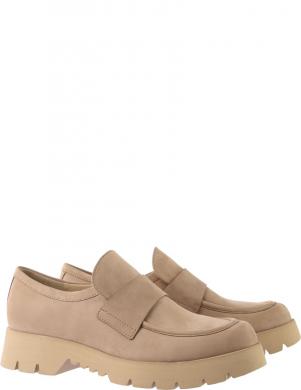 HOGL loafer stila apavi sievietēm, Krēmīga/Smilšu, Finn loafers