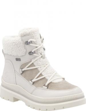 REMONTE zābaki sievietēm, Balta, Ladies mid height boots