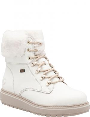 REMONTE zābaki sievietēm, Balta, Ladies mid height boots